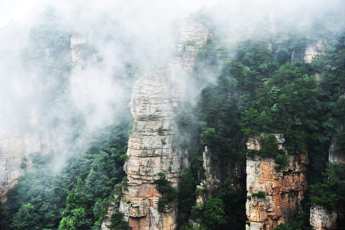 湖北张家界——天工神笔画丹青，遗落凡间醉苍生