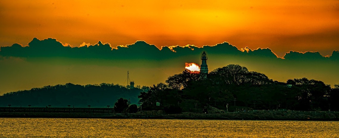 青岛小青岛日出