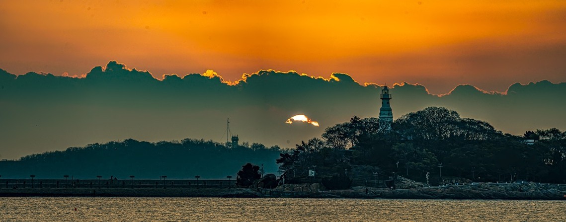 青岛小青岛日出