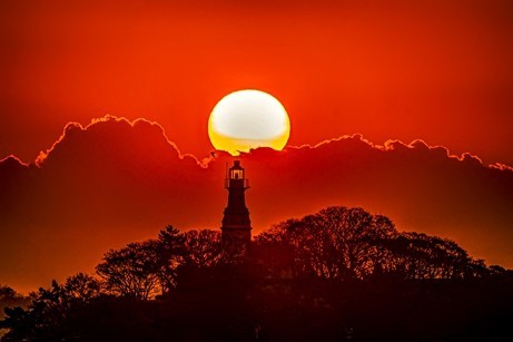 青岛小青岛日出