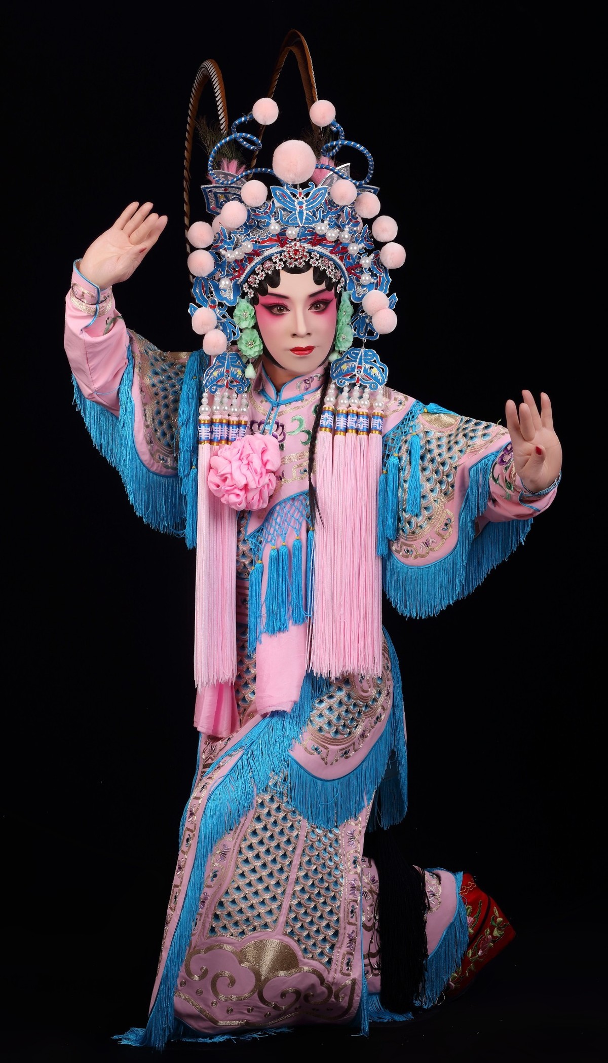 我的京剧照    旦角戏曲人物  扈家庄扈三娘   武旦刀马旦