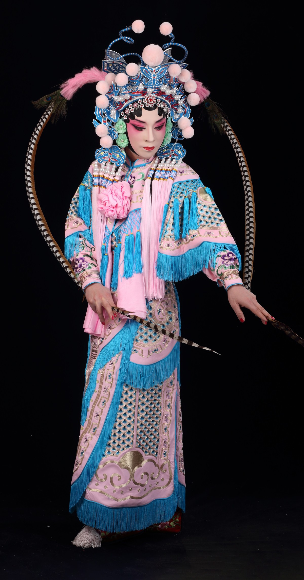 我的京剧照    旦角戏曲人物  扈家庄扈三娘   武旦刀马旦