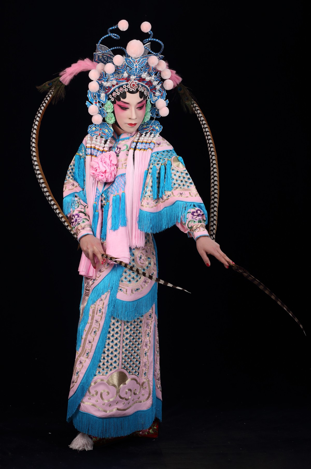 我的京剧照    旦角戏曲人物  扈家庄扈三娘   武旦刀马旦