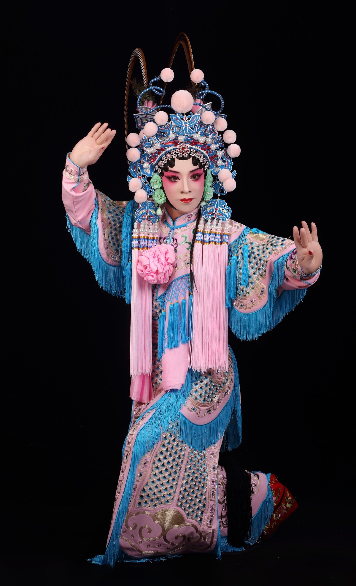我的京剧照    旦角戏曲人物  扈家庄扈三娘   武旦刀马旦