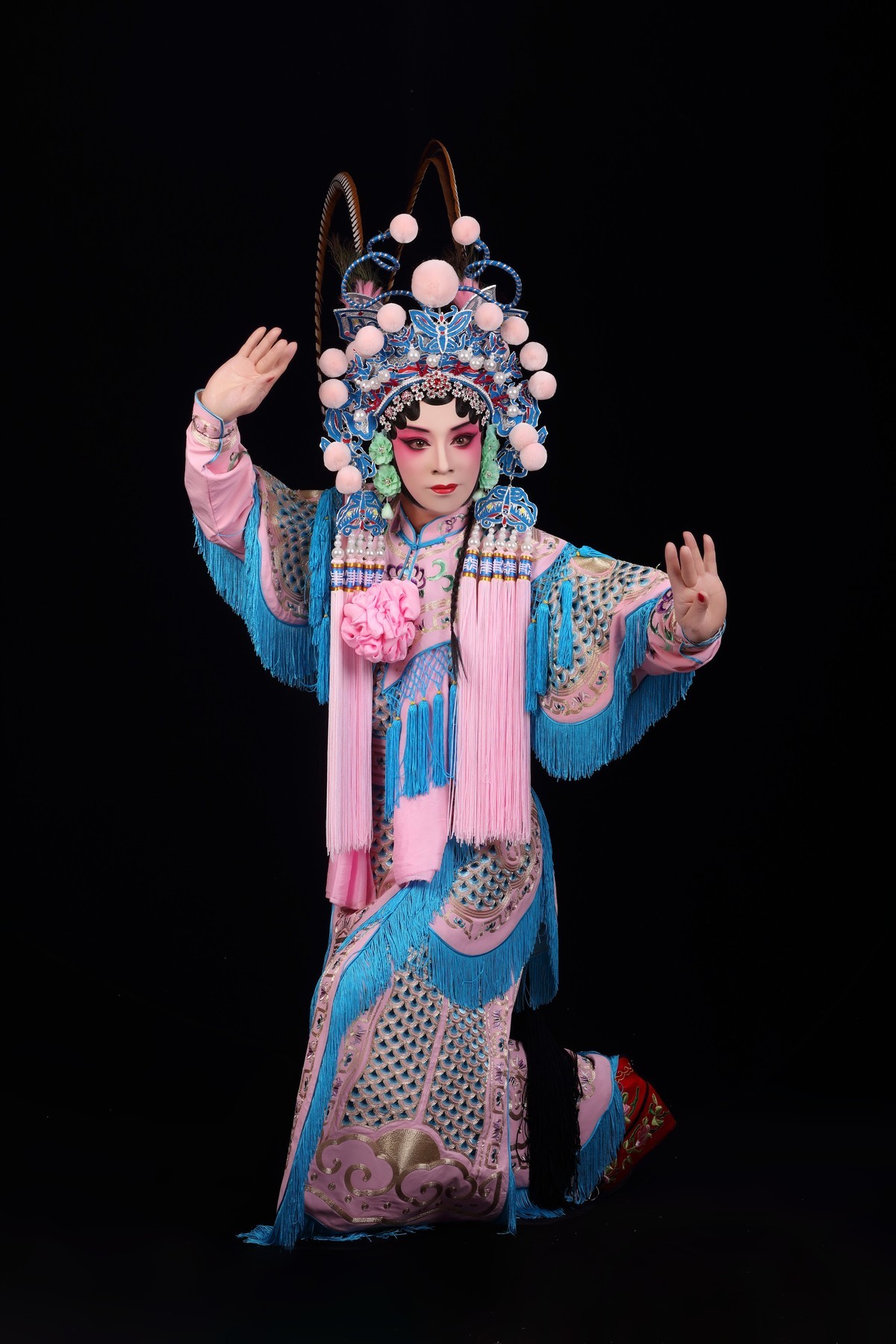 我的京剧照    旦角戏曲人物  扈家庄扈三娘   武旦刀马旦