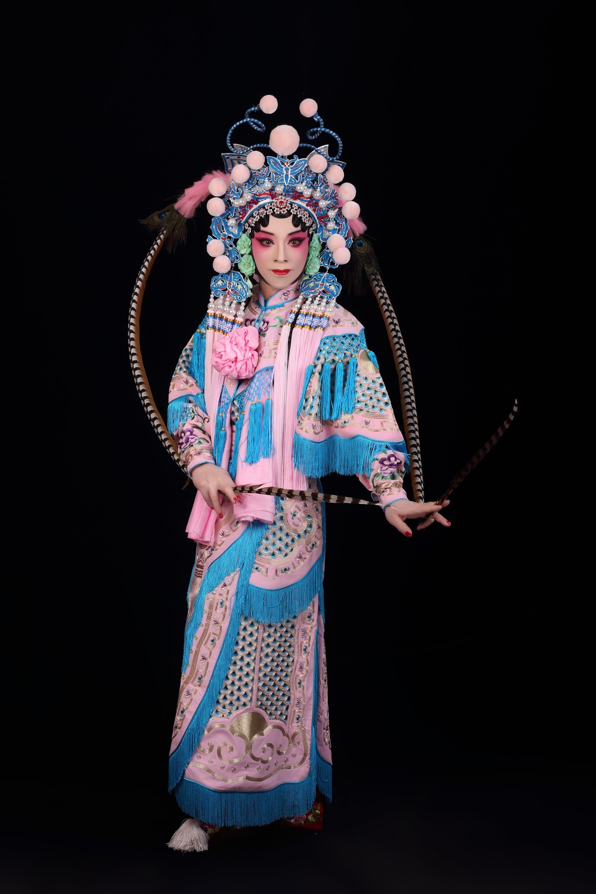 我的京剧照    旦角戏曲人物  扈家庄扈三娘   武旦刀马旦