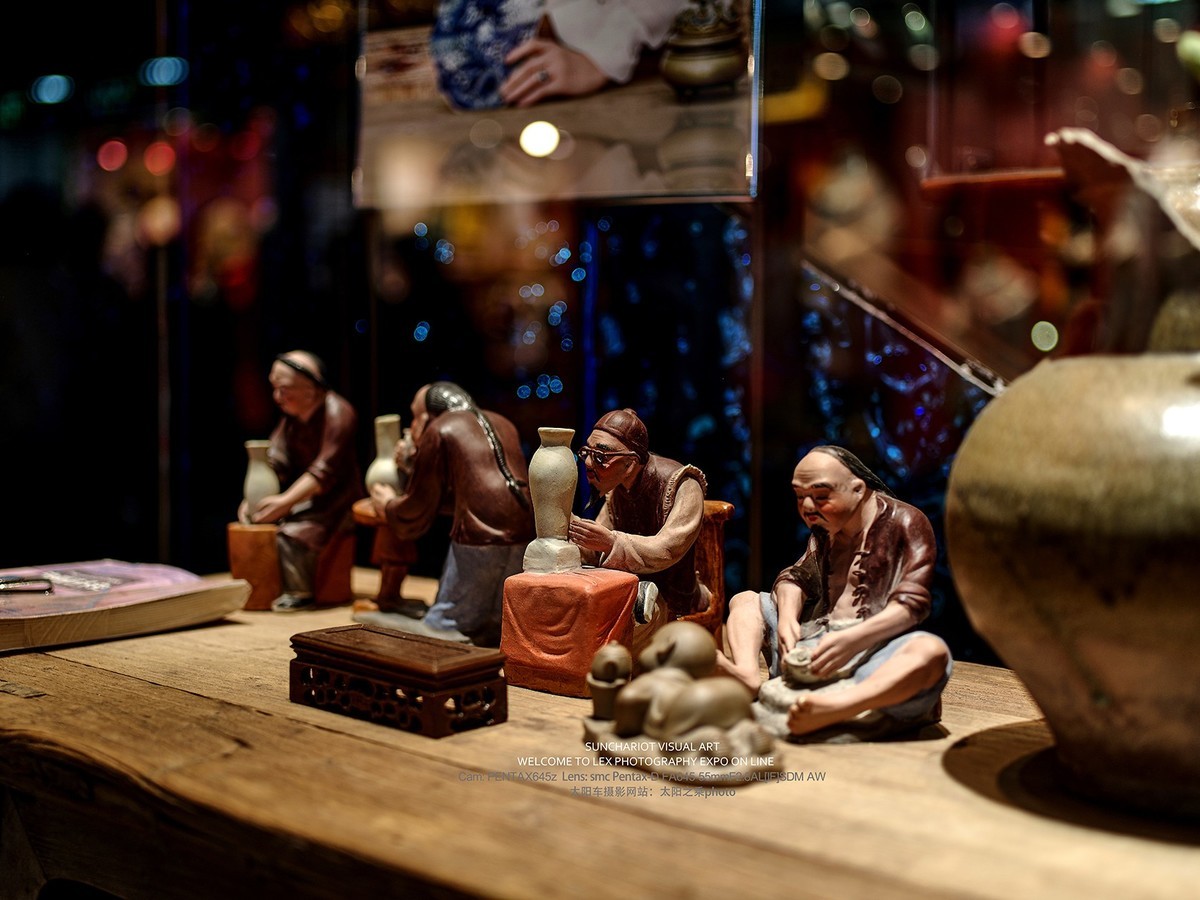 宾得645z中画幅相机拍南锣鼓巷夜景（二）