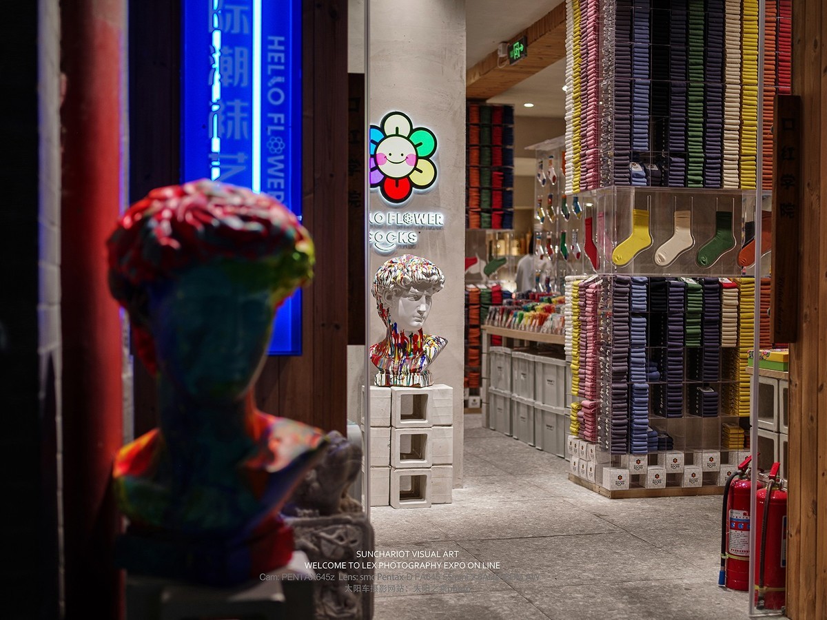 宾得645z中画幅相机拍南锣鼓巷夜景（二）