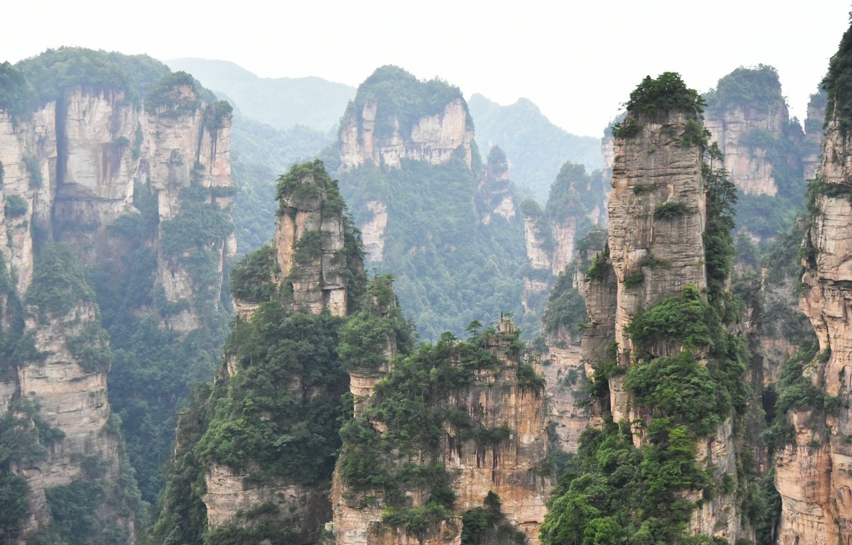 湖北张家界——天工神笔画丹青，遗落凡间醉苍生