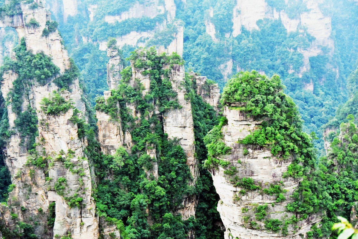 湖北张家界——天工神笔画丹青，遗落凡间醉苍生