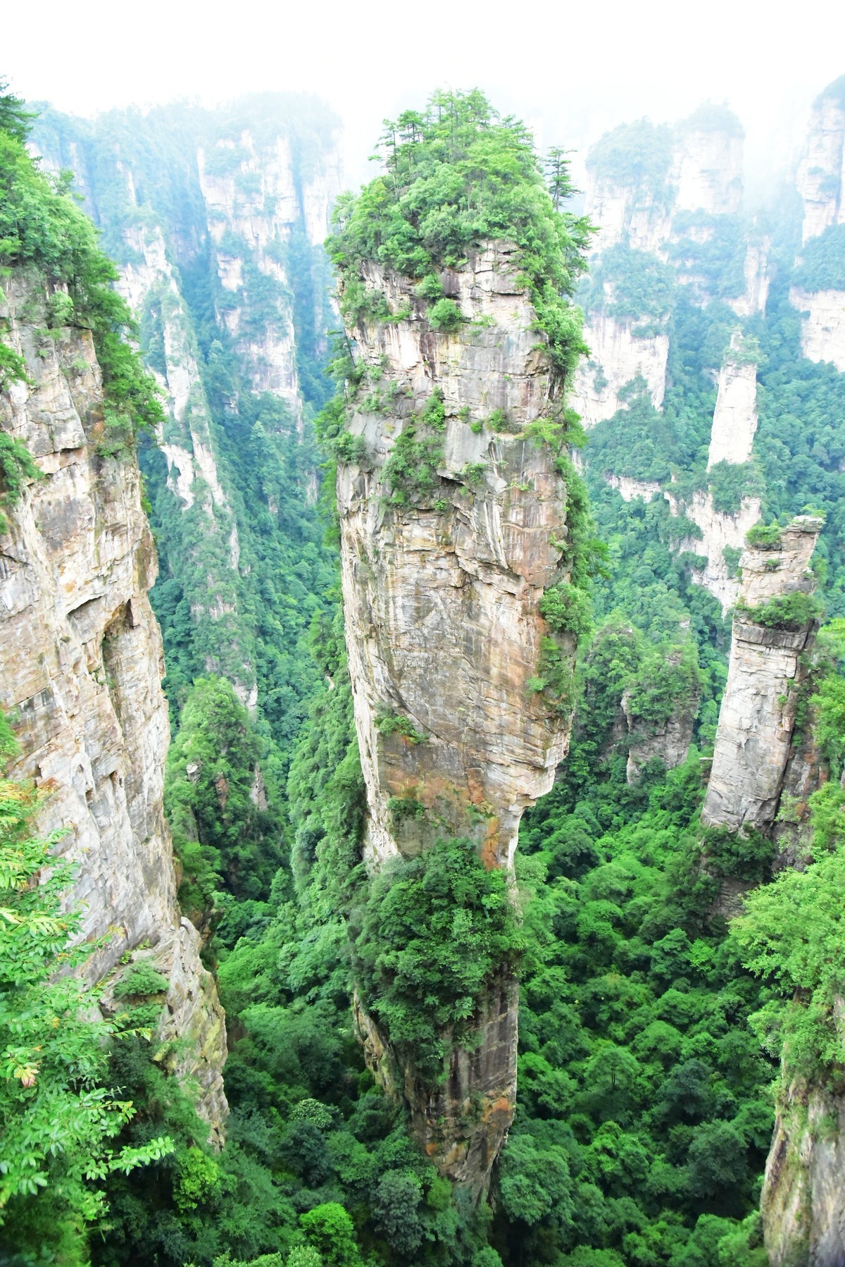 湖北张家界——天工神笔画丹青，遗落凡间醉苍生