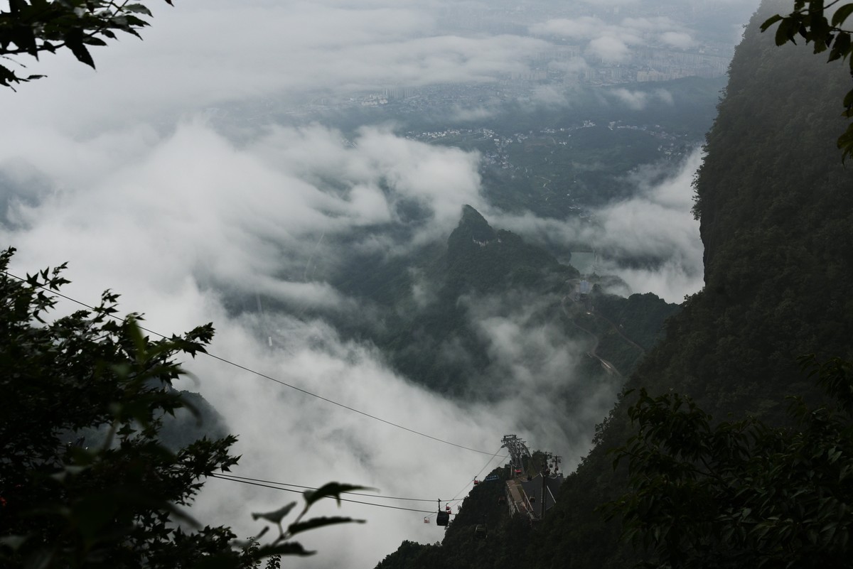 湖北张家界——天工神笔画丹青，遗落凡间醉苍生