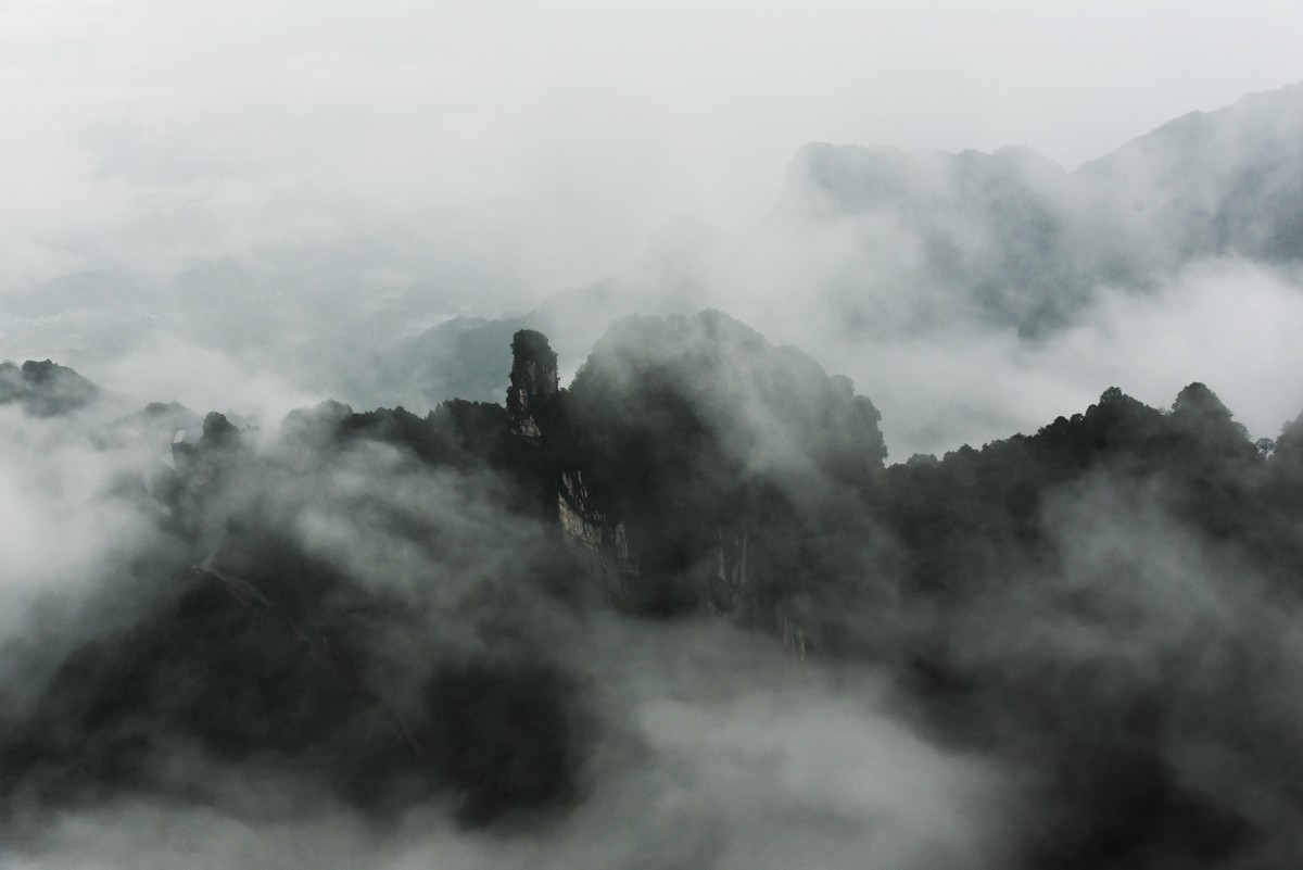 湖北张家界——天工神笔画丹青，遗落凡间醉苍生