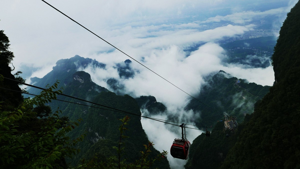 湖北张家界——天工神笔画丹青，遗落凡间醉苍生