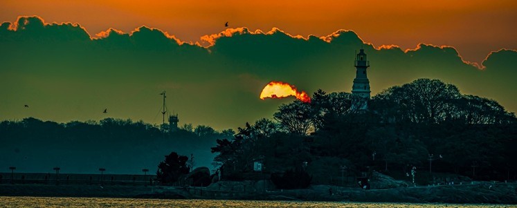 青岛小青岛日出