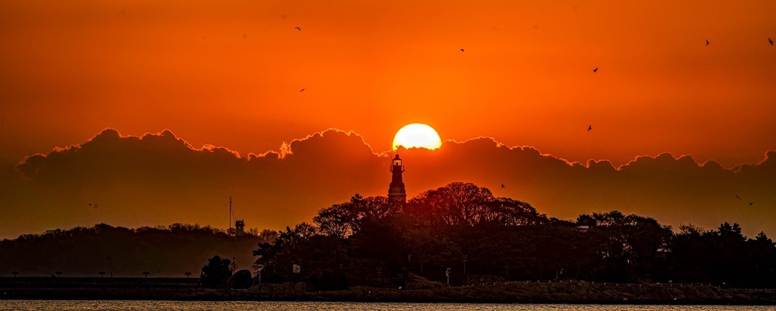 青岛小青岛日出