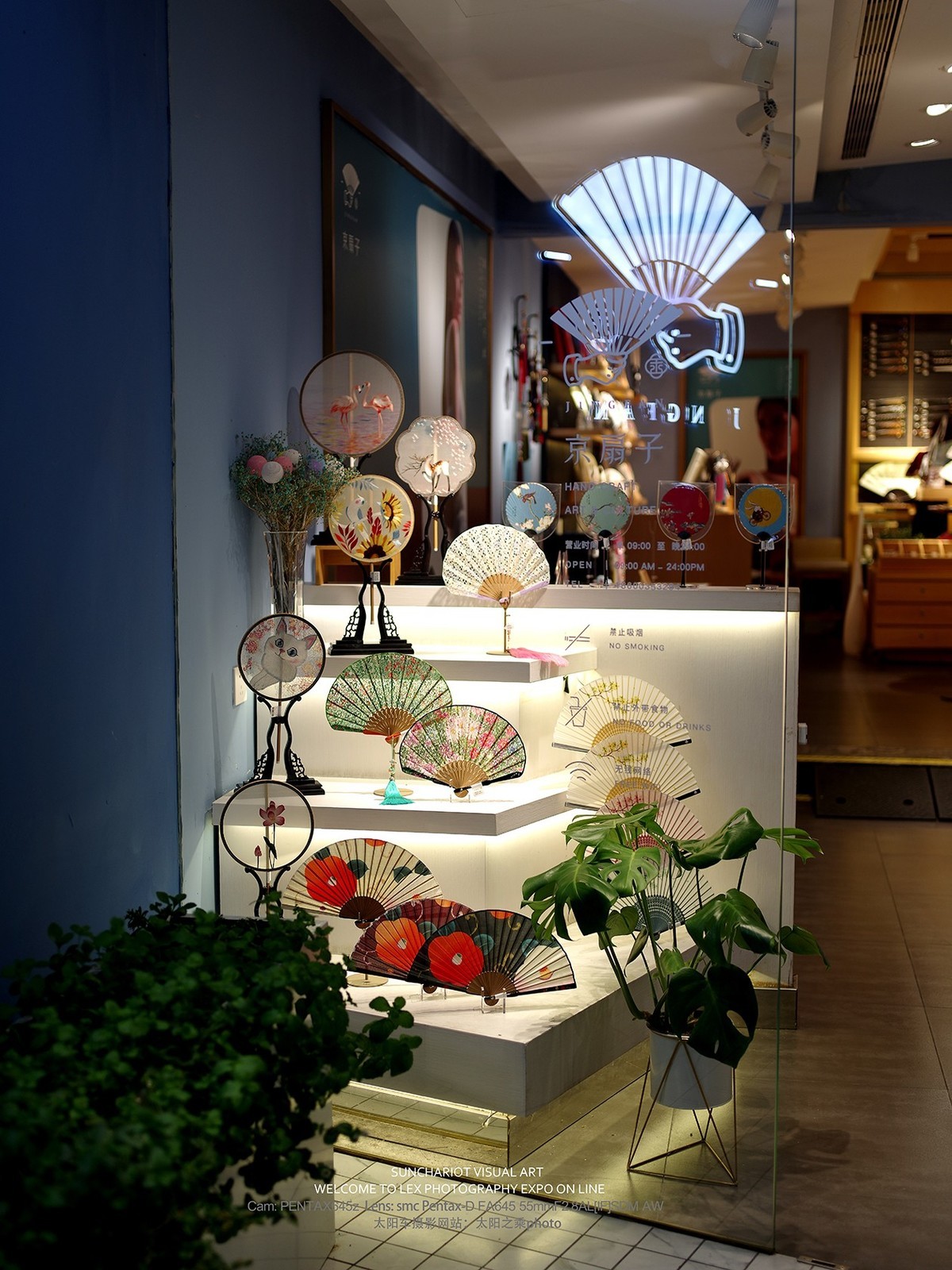 宾得645z中画幅相机拍南锣鼓巷夜景（二）