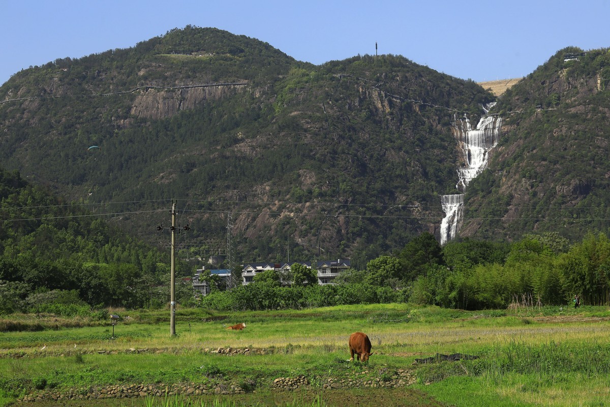 天台山大瀑布