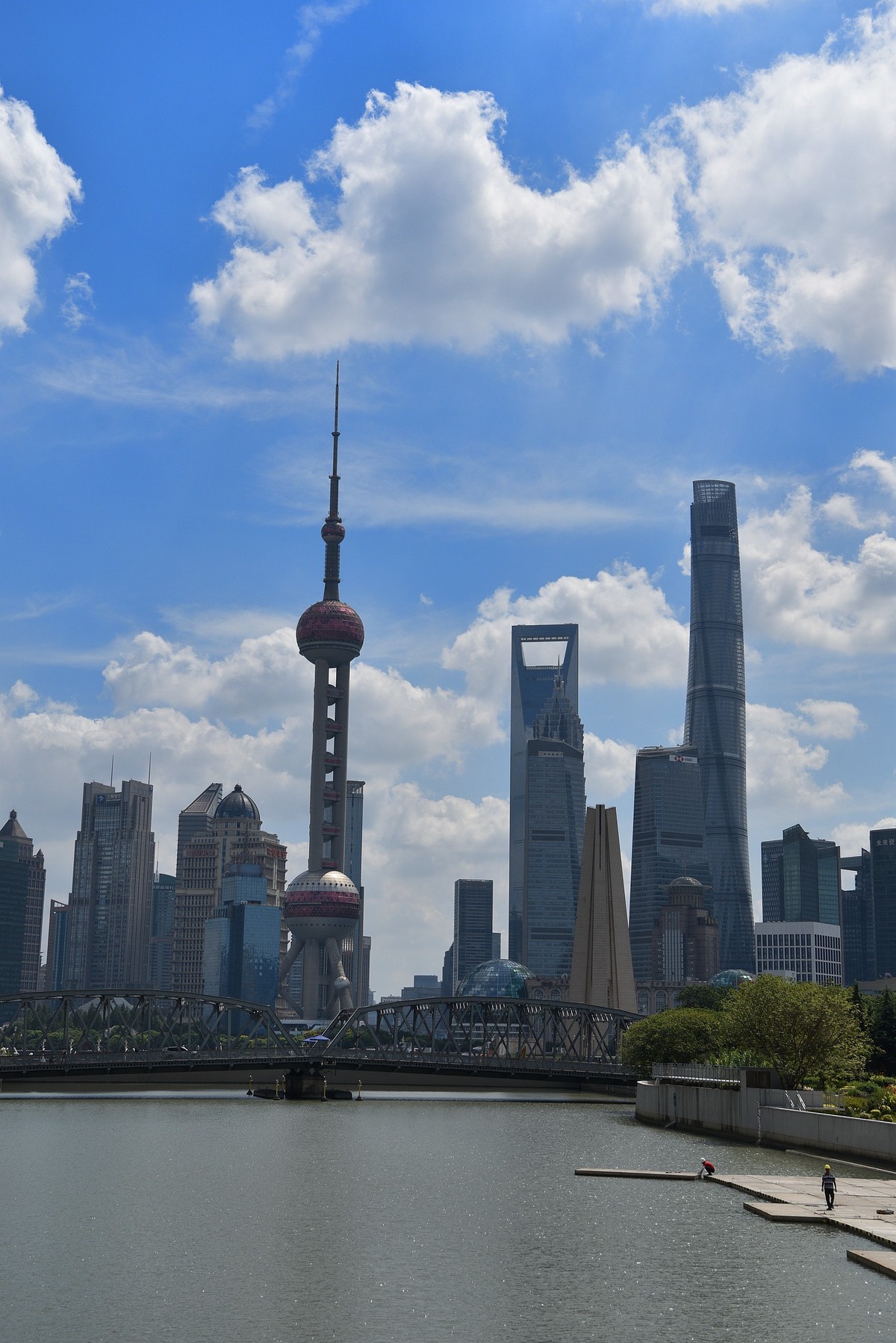 上海外白渡百年老铁桥