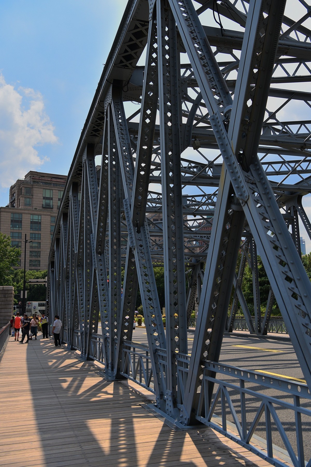 上海外白渡百年老铁桥