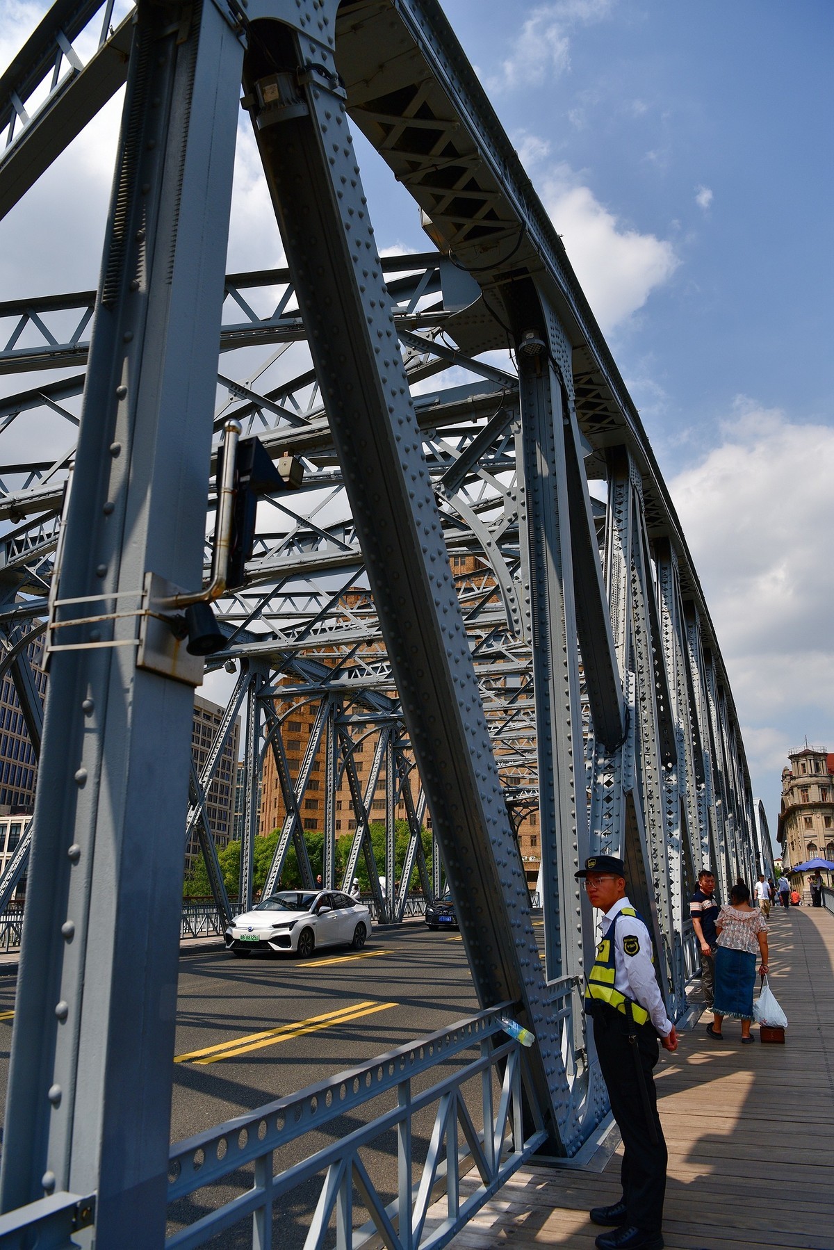 上海外白渡百年老铁桥