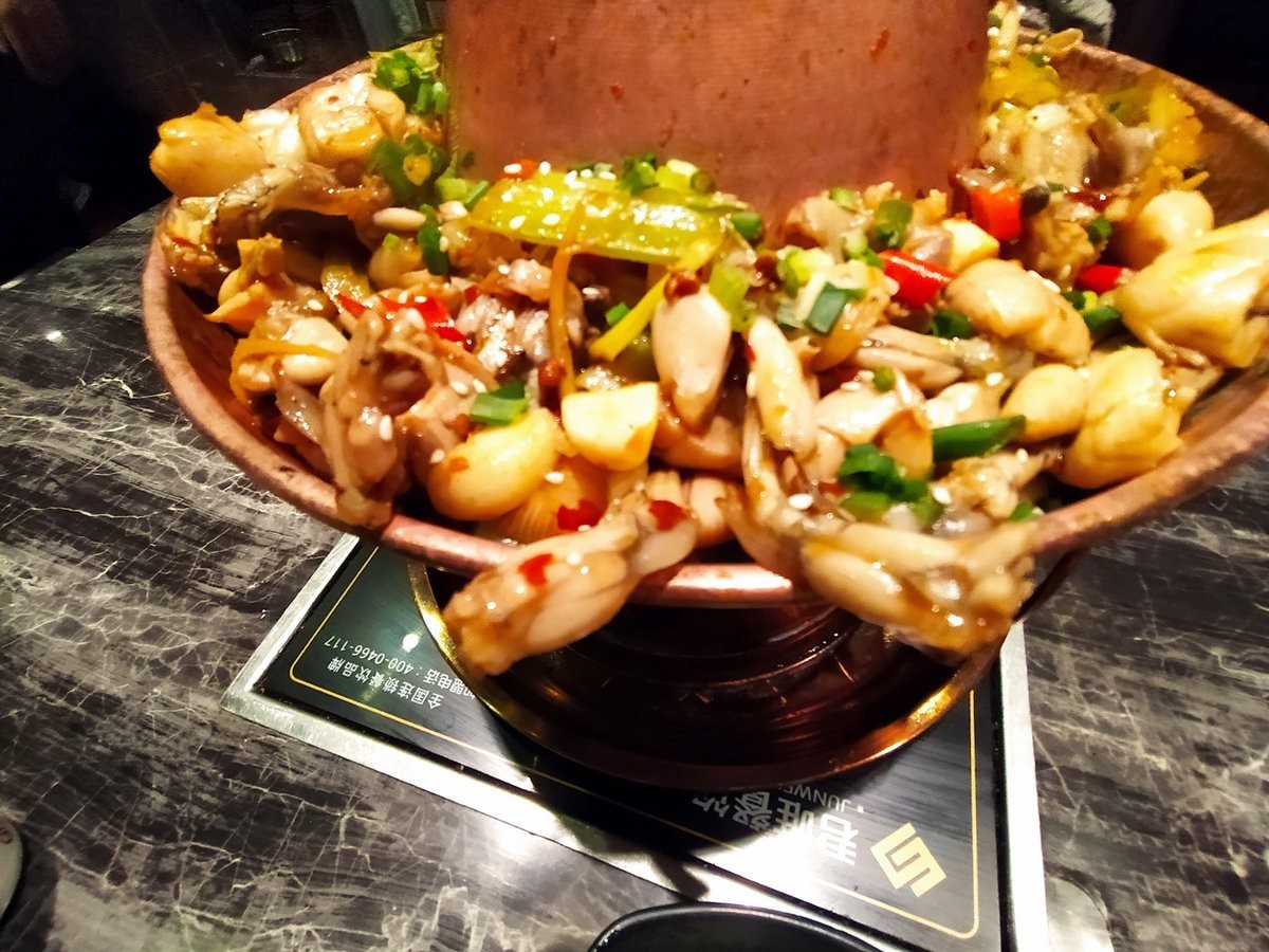 2022秋游（10）湘西铜火锅菜