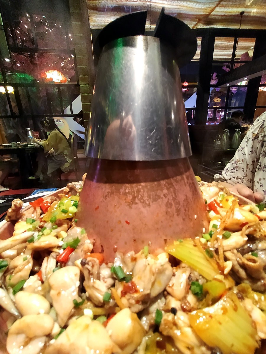 2022秋游（10）湘西铜火锅菜