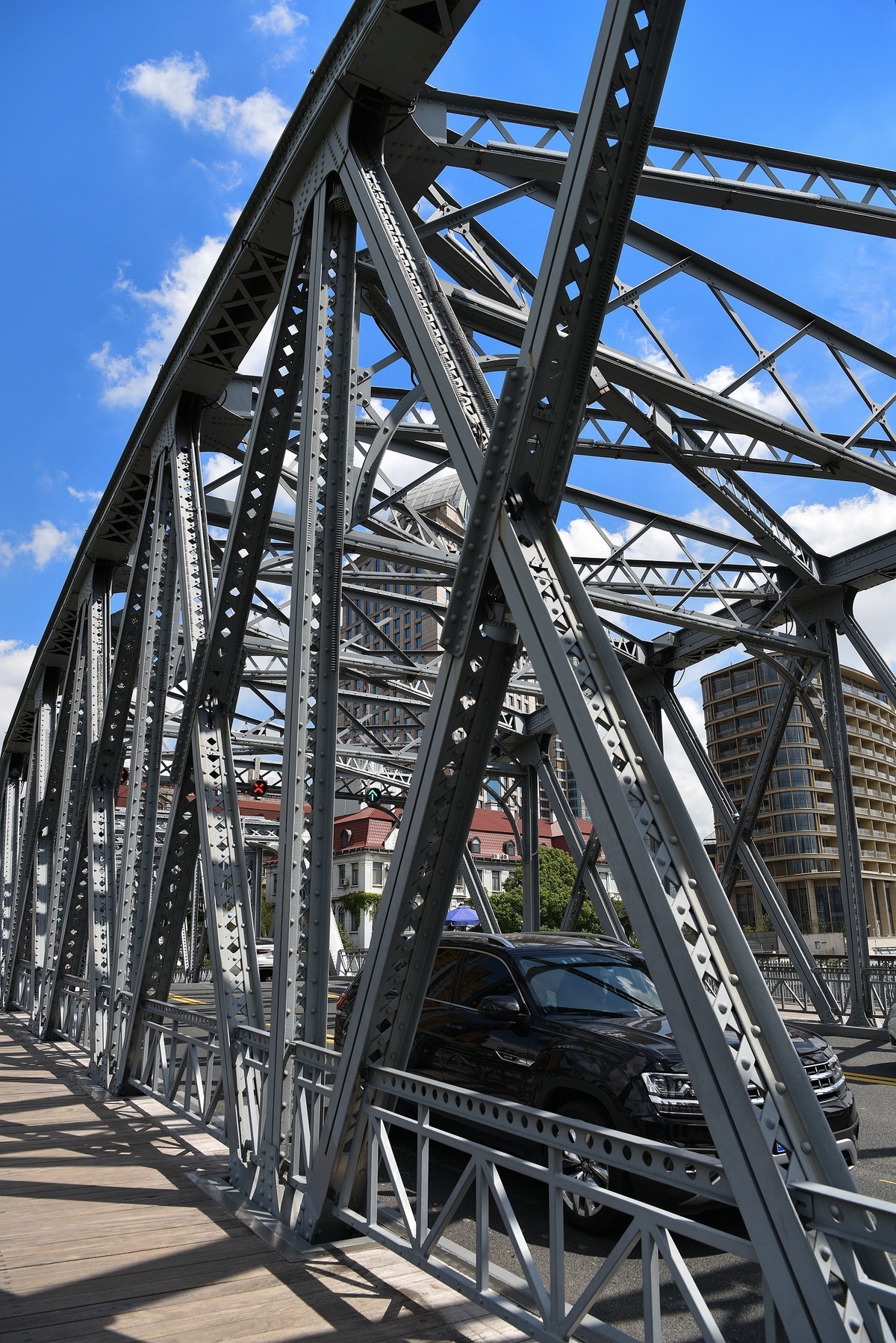 上海外白渡百年老铁桥