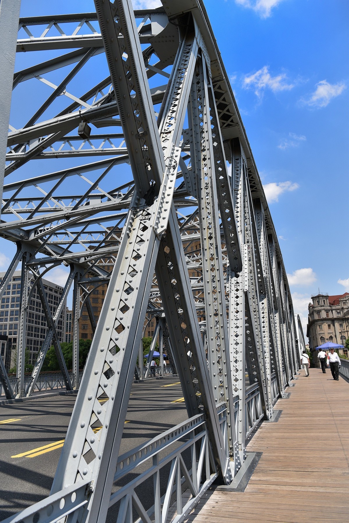 上海外白渡百年老铁桥