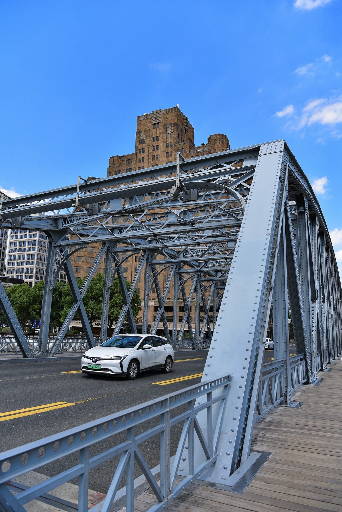 上海外白渡百年老铁桥