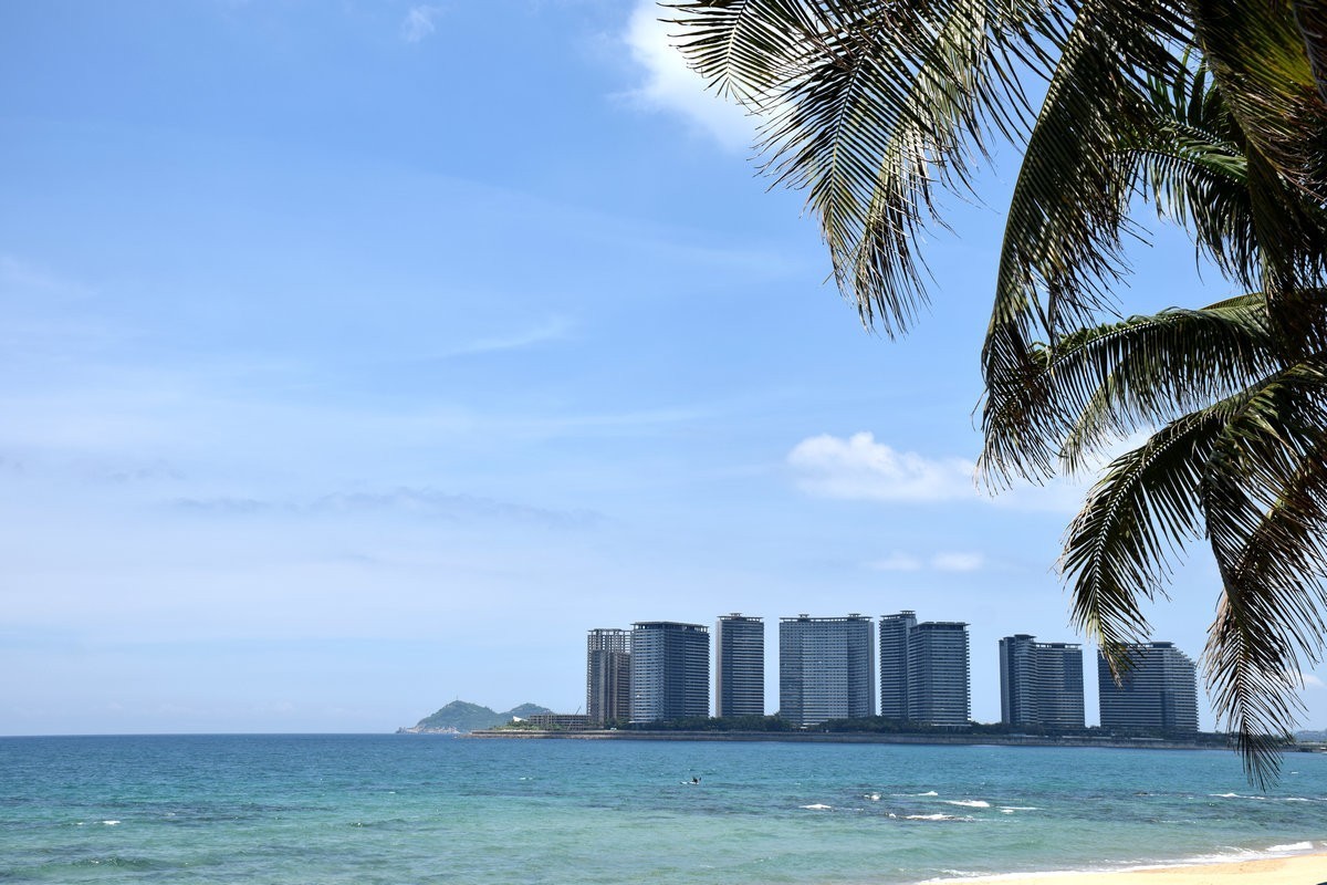 2024夏 海南环岛行（74）俯瞰海门奇石