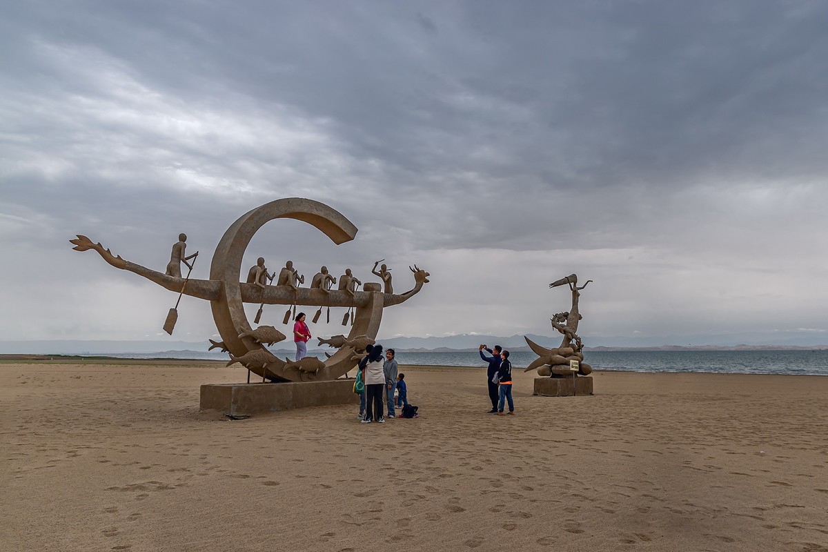 旅游记录 ：新疆 · 巴音郭楞 · 和硕 · 金沙滩