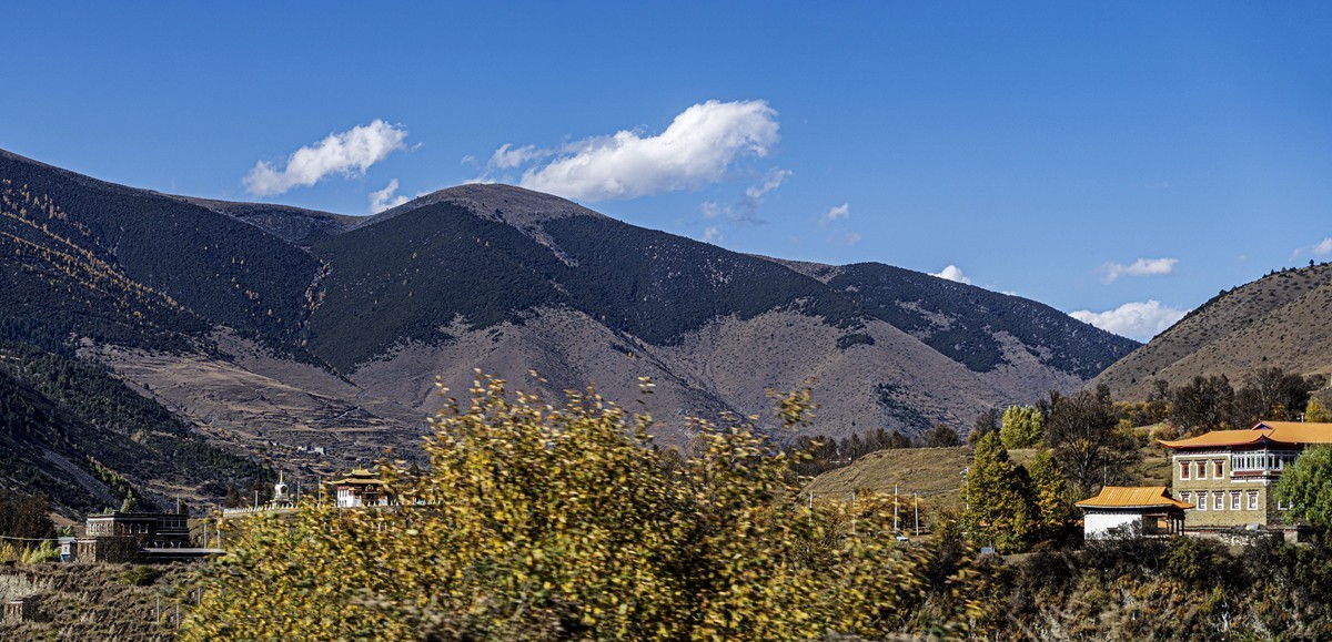 行走在318国道--新都桥段【2】