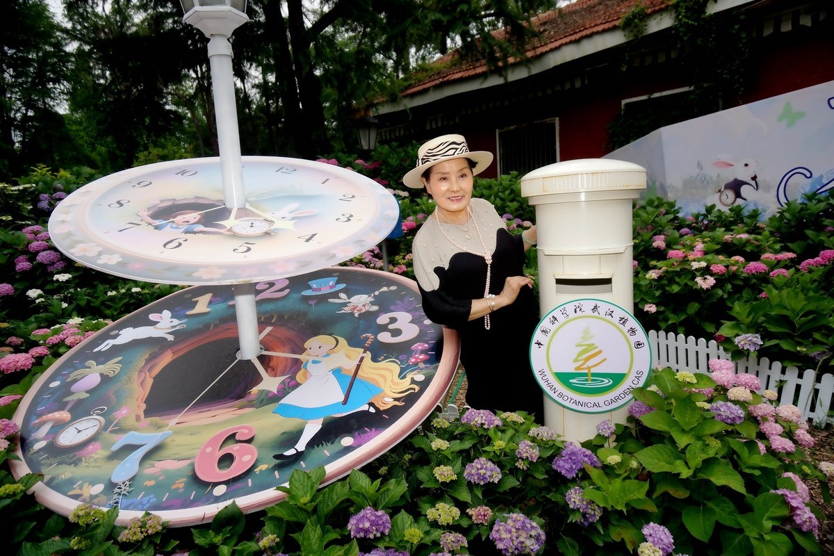 环境人像---休闲在植物园！