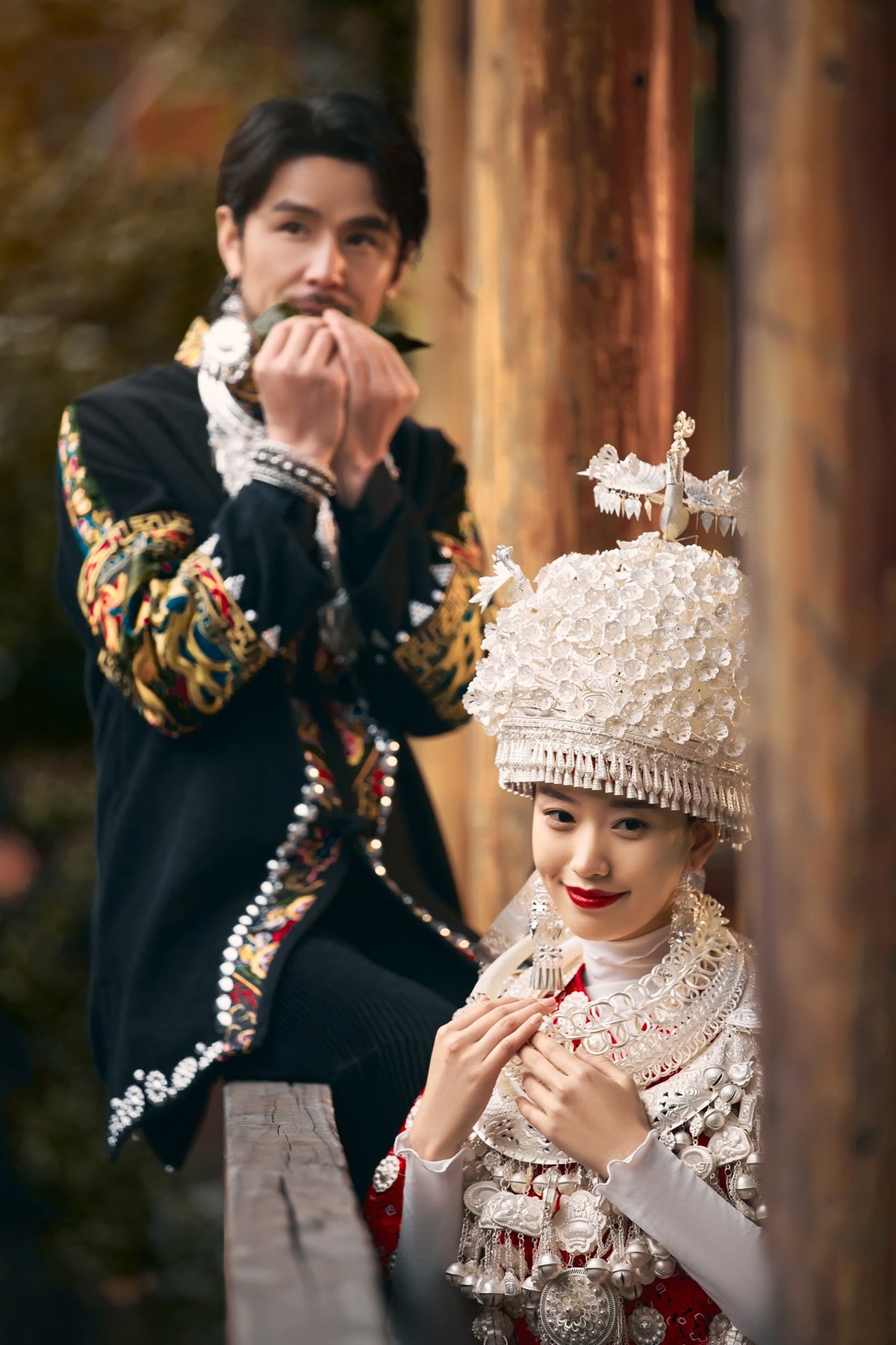 民族风婚纱照-古田映画：我会永远偏向你，就像向日葵永远向着太阳