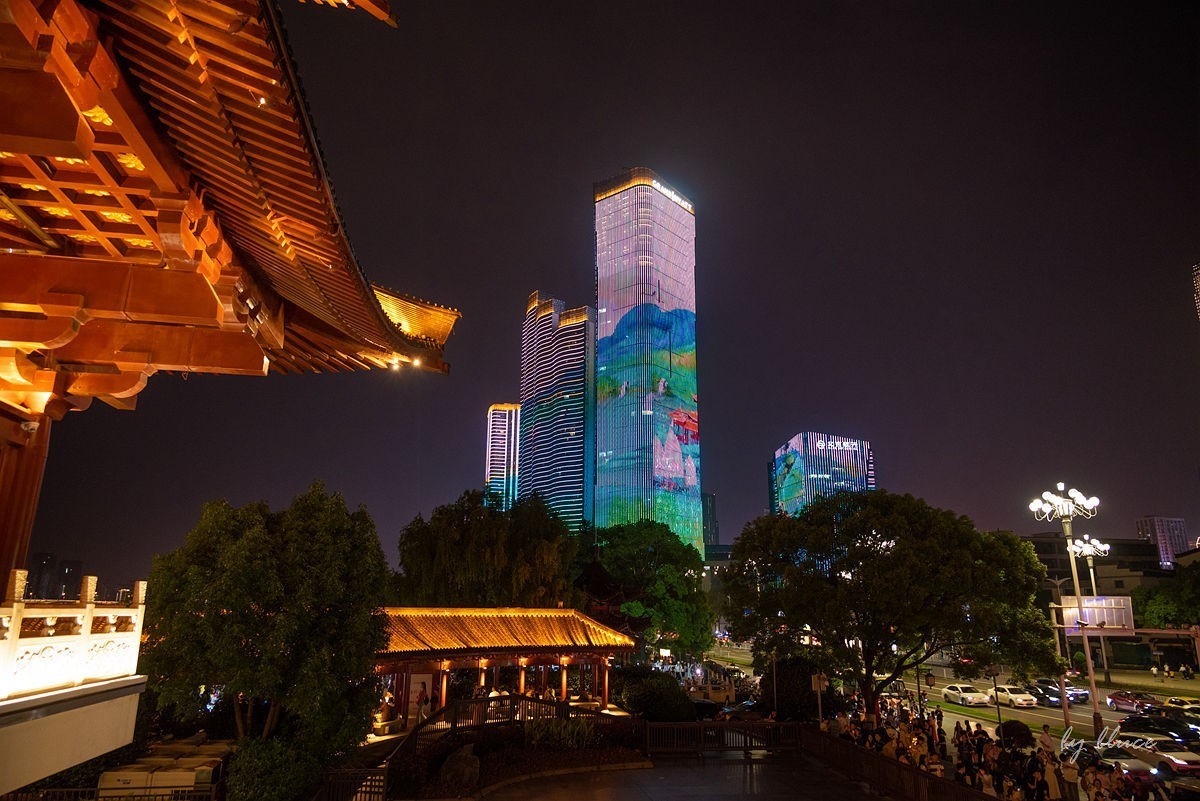 【长沙之行】夜游杜甫江阁（下）