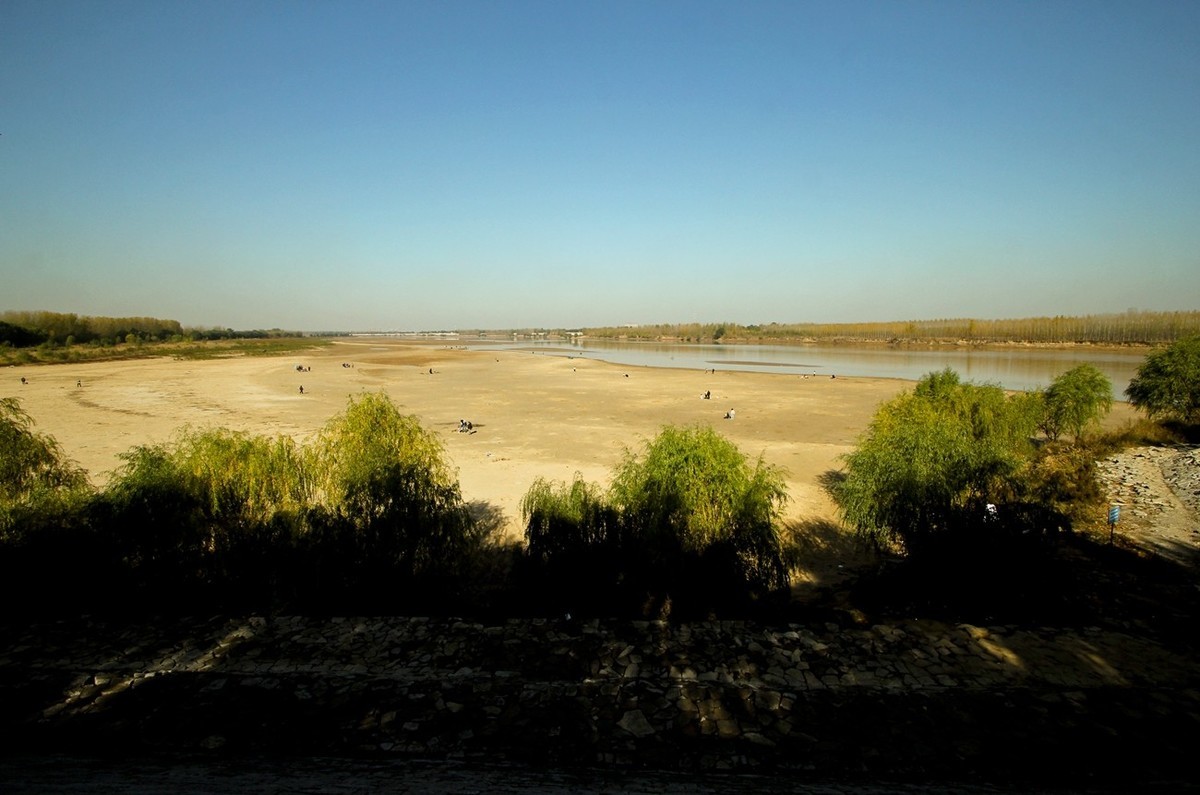 初冬——济南黄河公园景区掠影