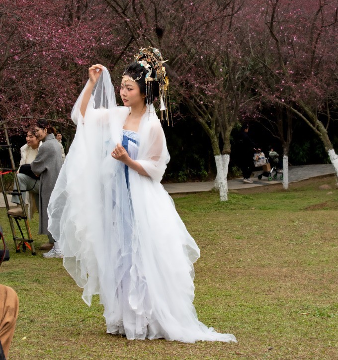 2025.2.26，游成都植物园1（人像）。