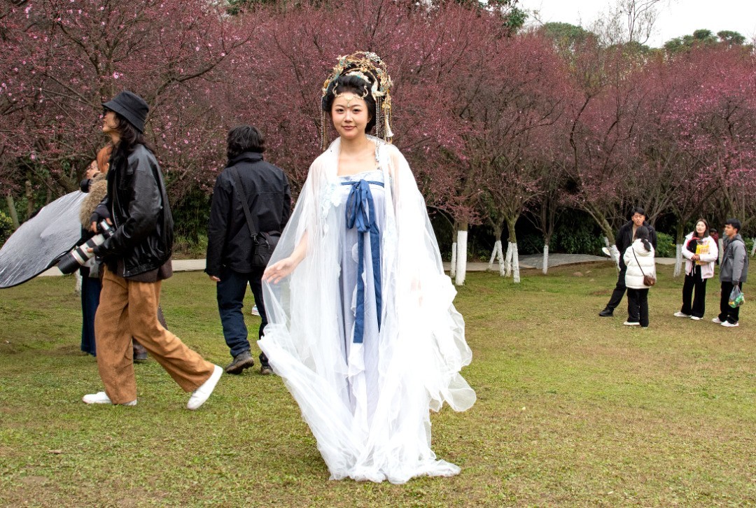 2025.2.26，游成都植物园1（人像）。