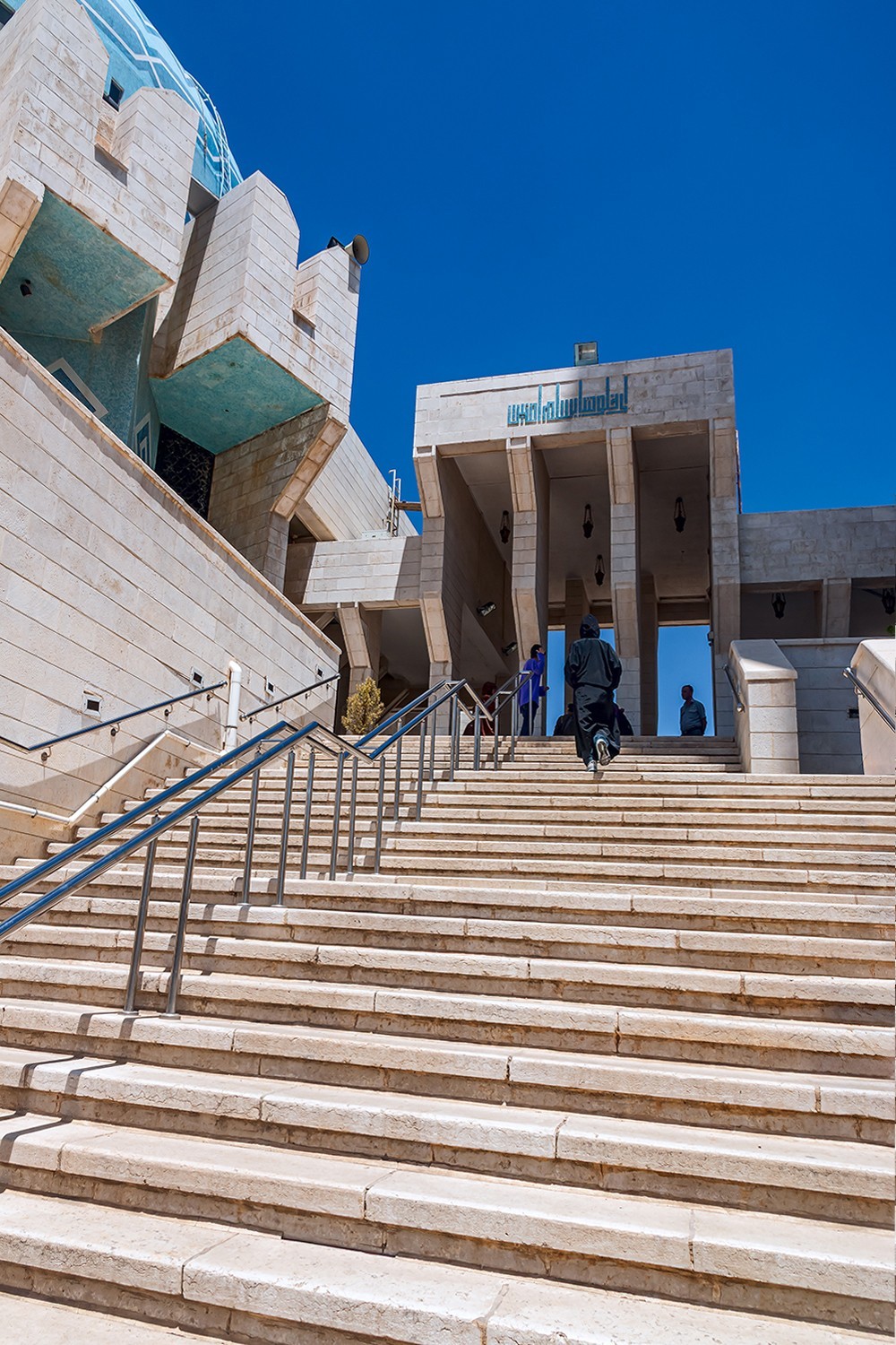 海外风情 ：约旦 · 安曼 · 阿卜杜拉国王清真寺