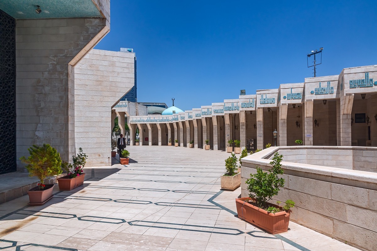 海外风情 ：约旦 · 安曼 · 阿卜杜拉国王清真寺