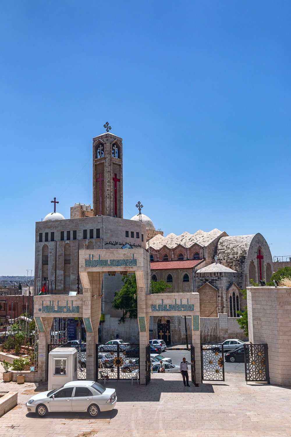 海外风情 ：约旦 · 安曼 · 阿卜杜拉国王清真寺