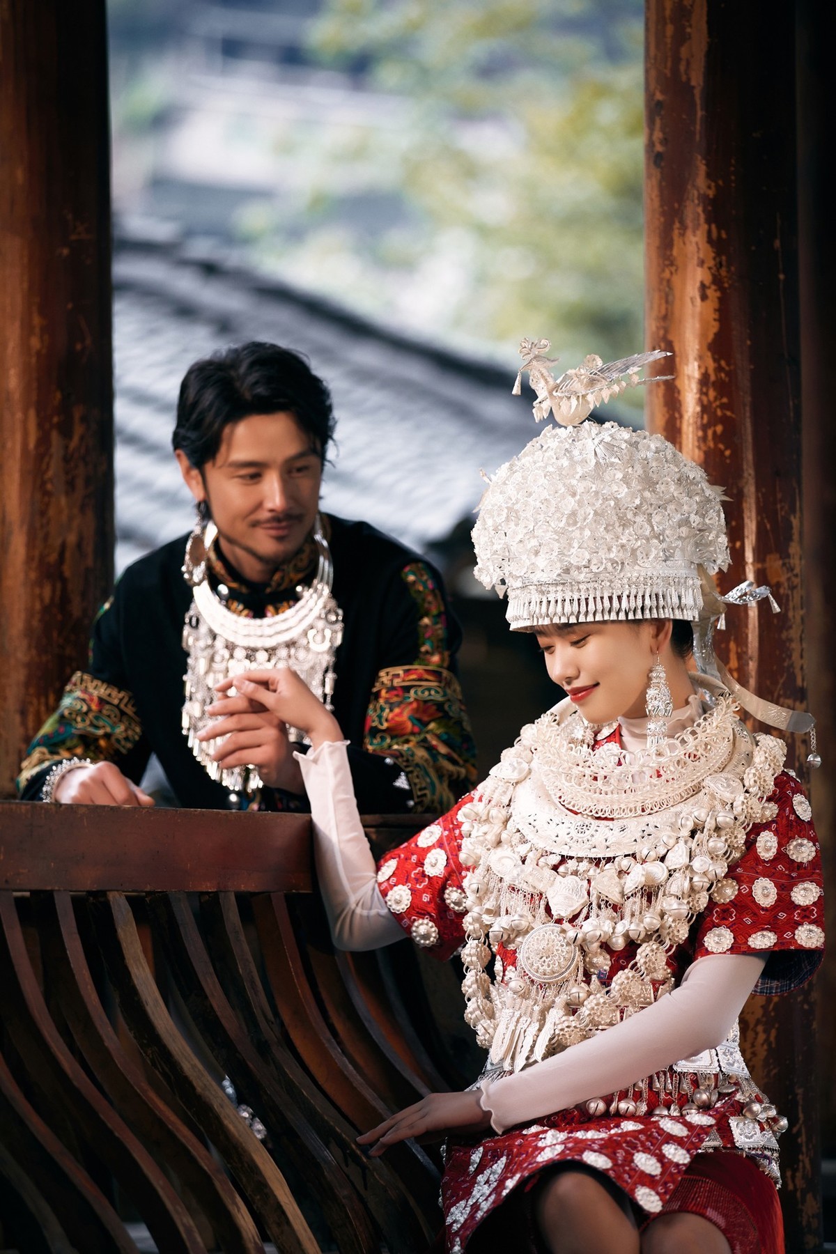 民族风婚纱照-古田映画：我会永远偏向你，就像向日葵永远向着太阳