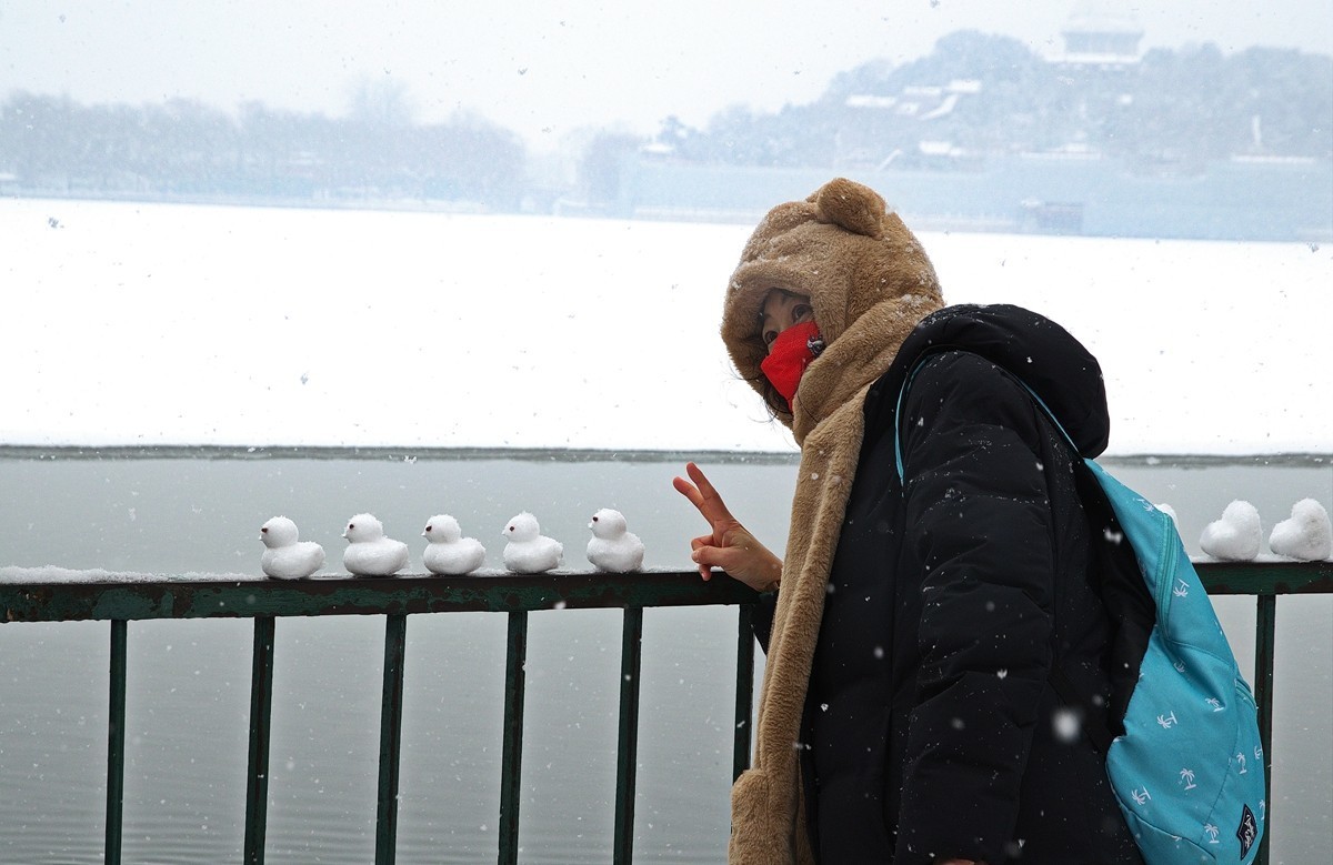 天公再降鹅毛雪  太后重游自家园