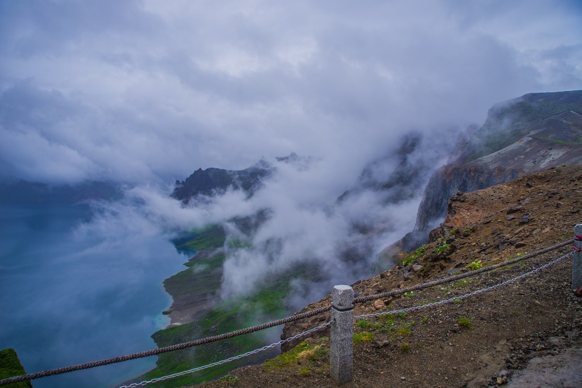 21.7 白山行------幸运观天池