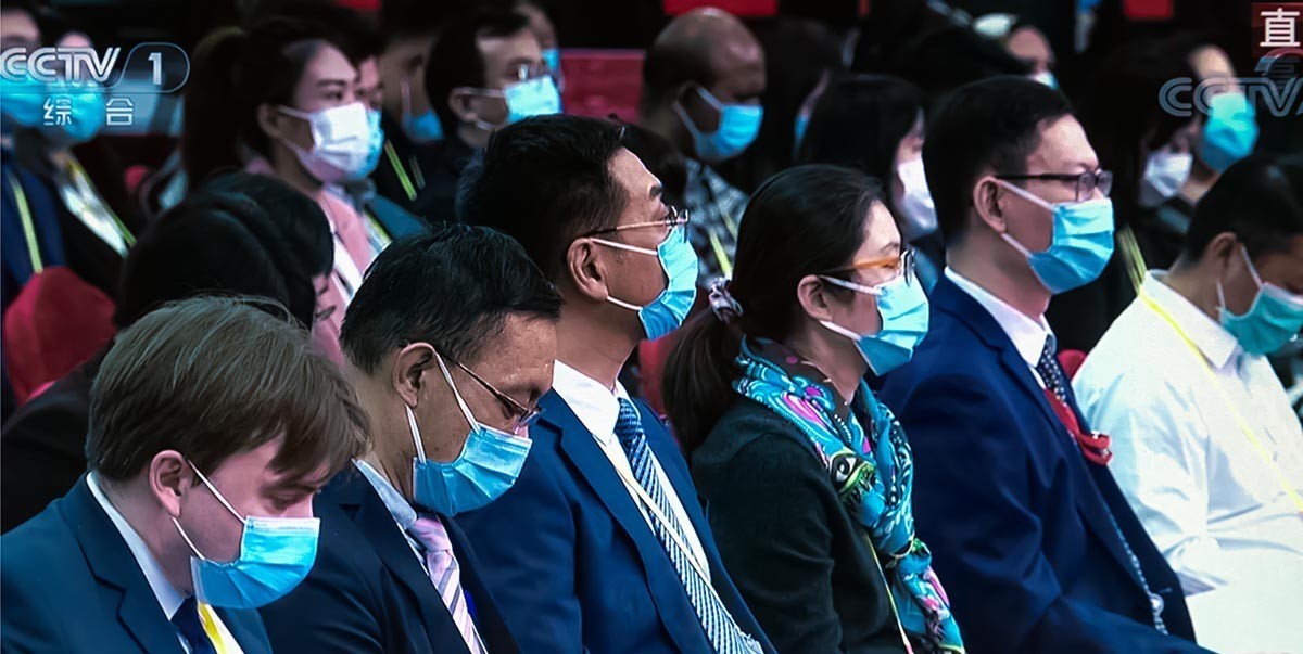 二十大隆重召开【电视翻拍】