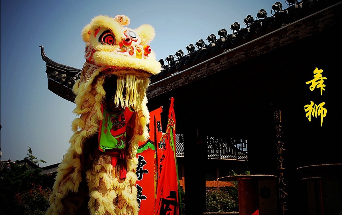 #2023不一样的春节#---舞狮