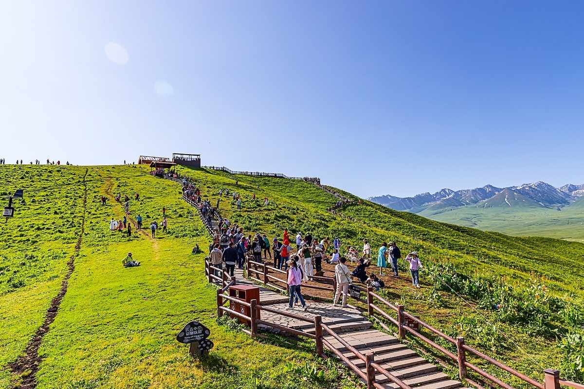 旅游记录 ：新疆 · 穿越独库公路 · 第二天 · 那拉提草原（1）