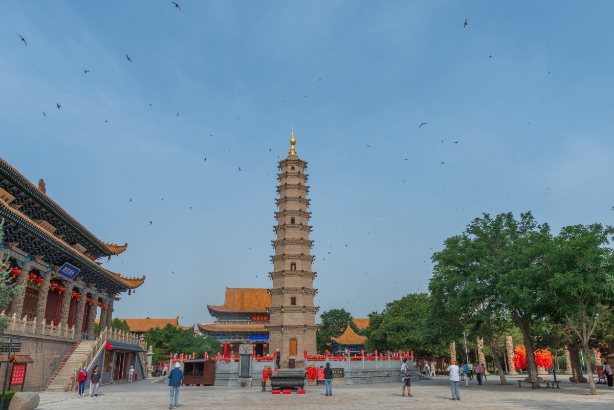 20240704武威文庙鸠摩什寺雷台-汉墓金昌鼓楼