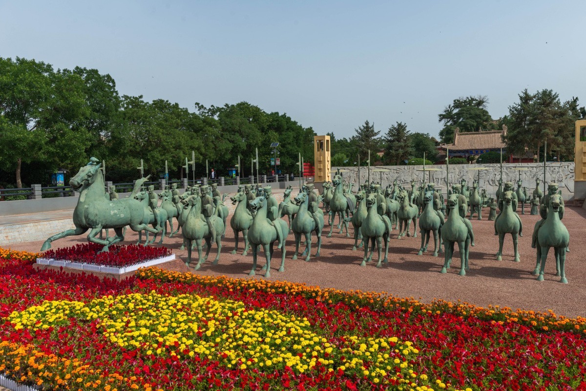 20240704武威文庙鸠摩什寺雷台-汉墓金昌鼓楼